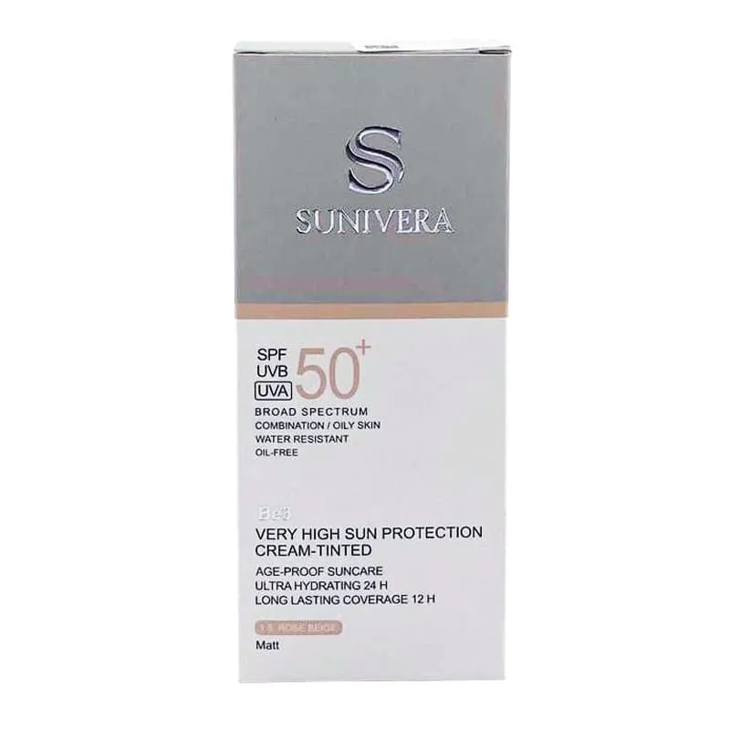 سانيورا ضدافتاب پوست چرب 50رزبژ1.5